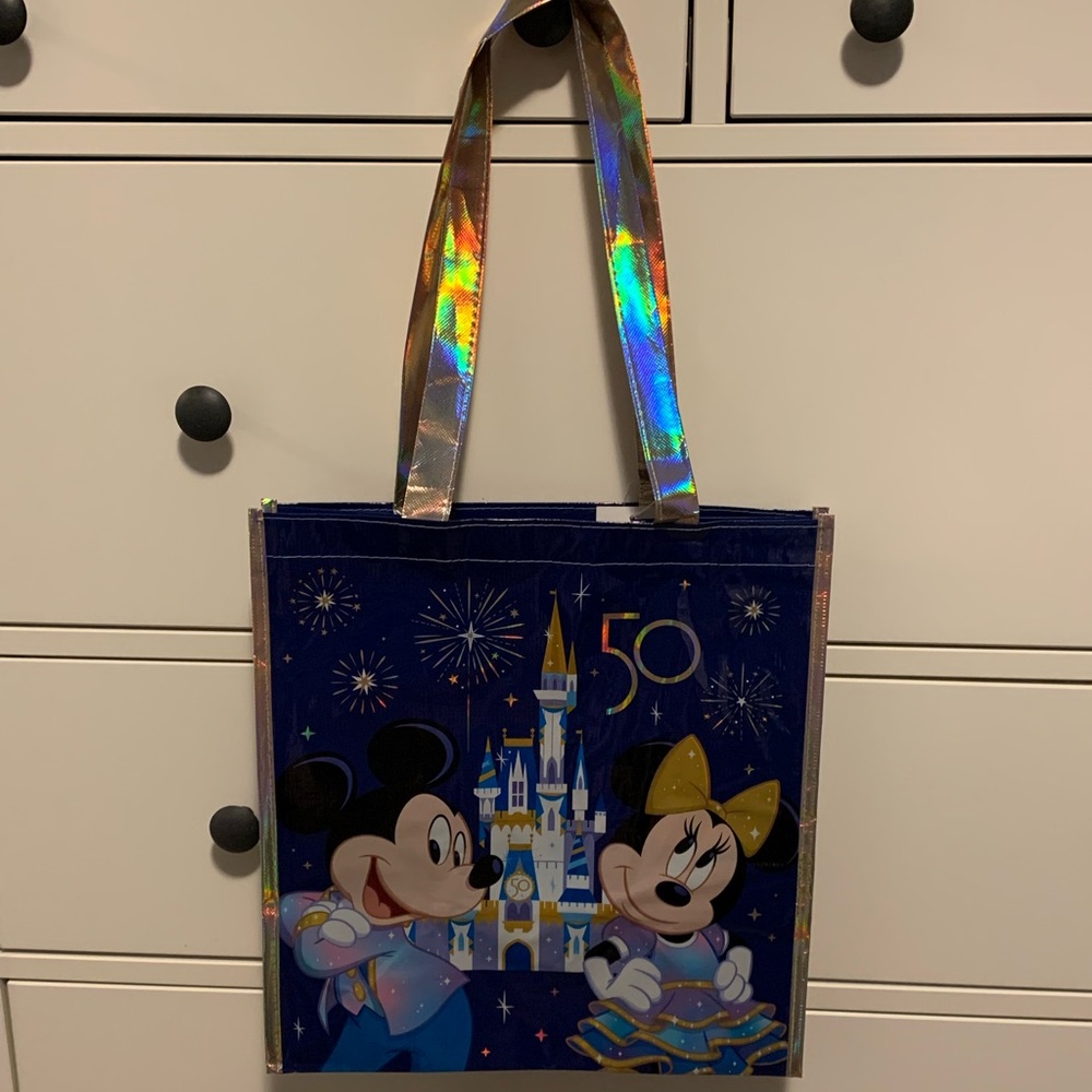 Disney - Walt Disney World 50th Anniversary Reusable Shoppin…